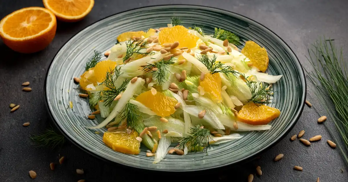 Insalata di finocchi e arance: leggera e veloce