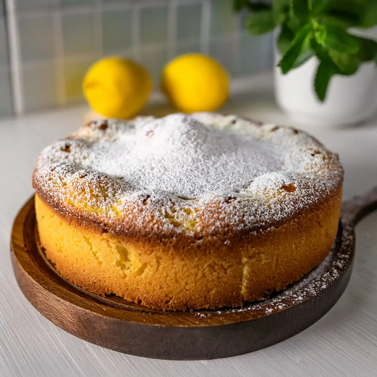 Torta di ricotta e limone