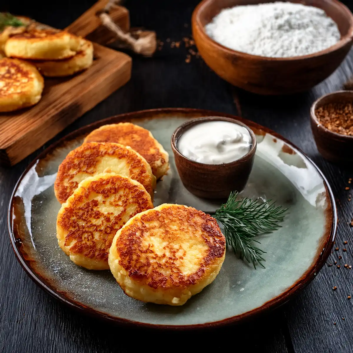 Frittelle di ricotta salate: dorate fuori, morbide dentro