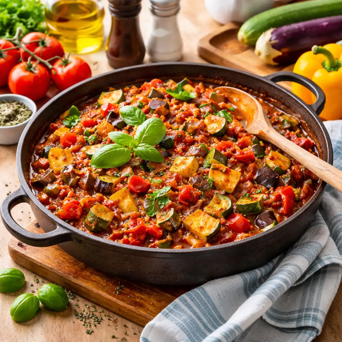 Ratatouille tradizionale Provenzale: la ricetta autentica Francese