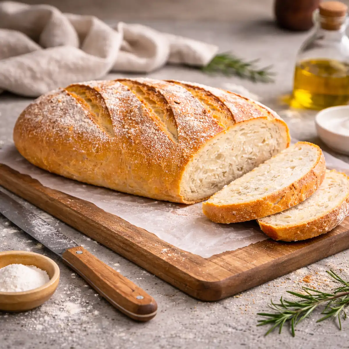 Pane casereccio: ricetta fatta in casa con crosta croccante e mollica soffice