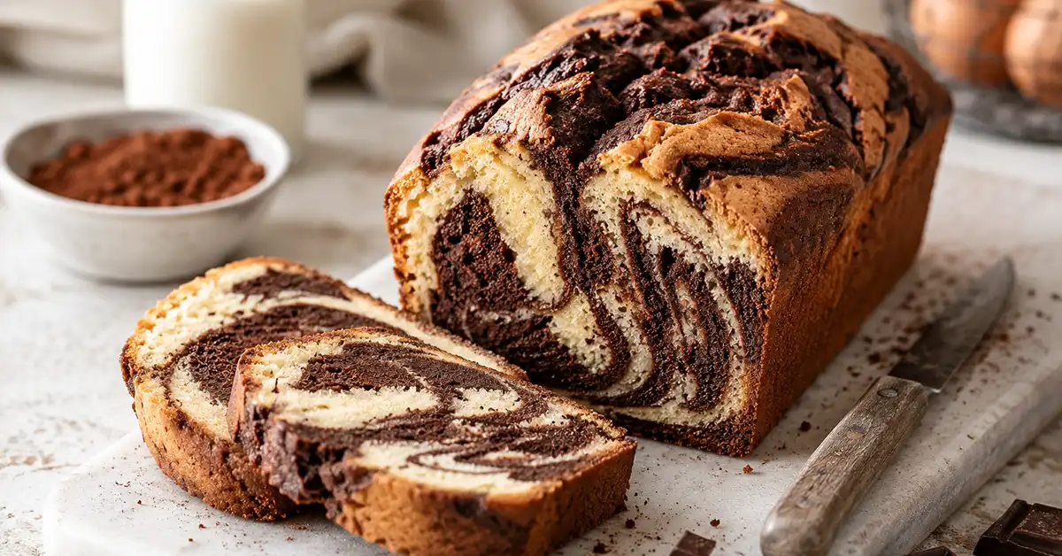 Plumcake marmorizzato