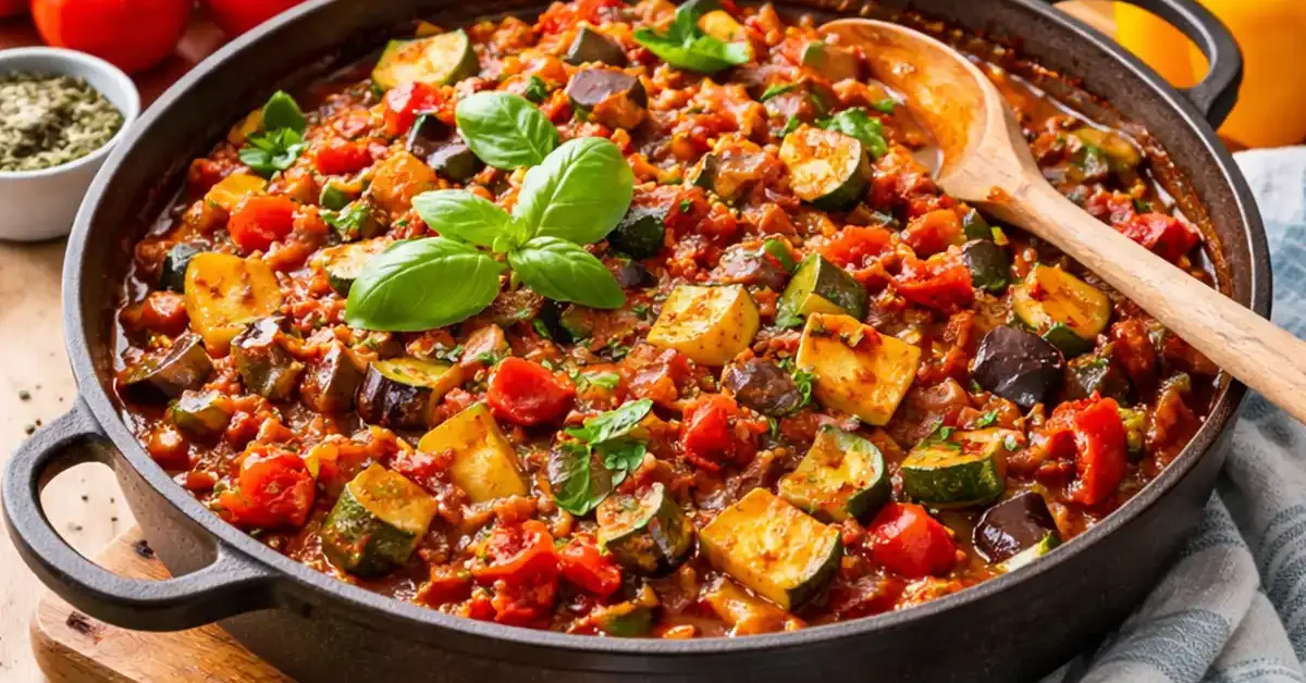 Ratatouille tradizionale Provenzale: la ricetta autentica Francese